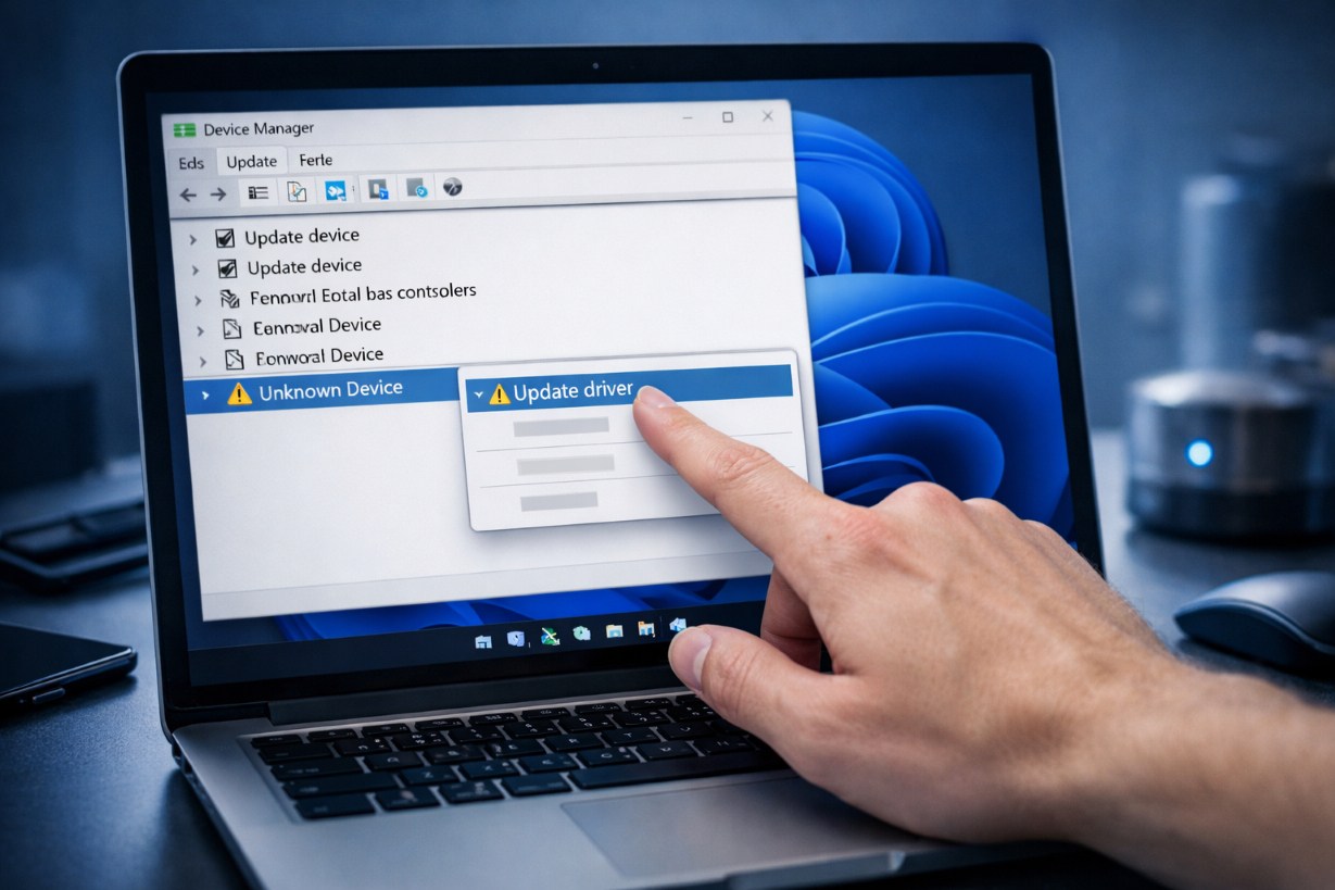 How to Fix Unknown Device in Device Manager