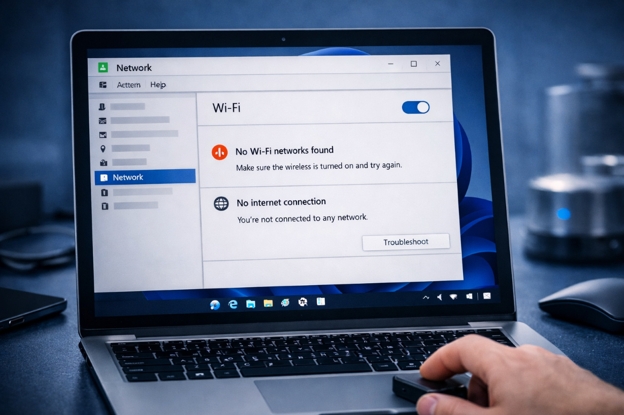 How to Fix WiFi Driver Missing in Windows
