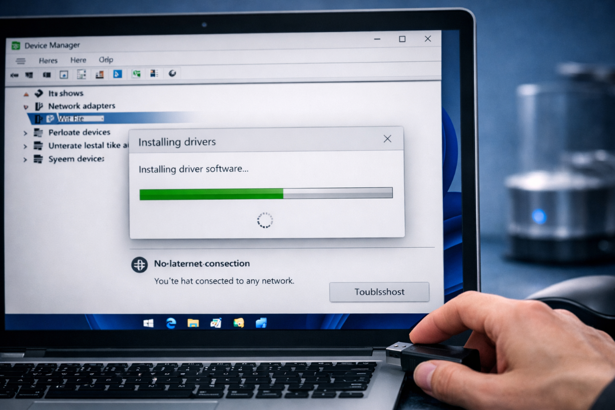 How to Fix WiFi Driver Missing in Windows